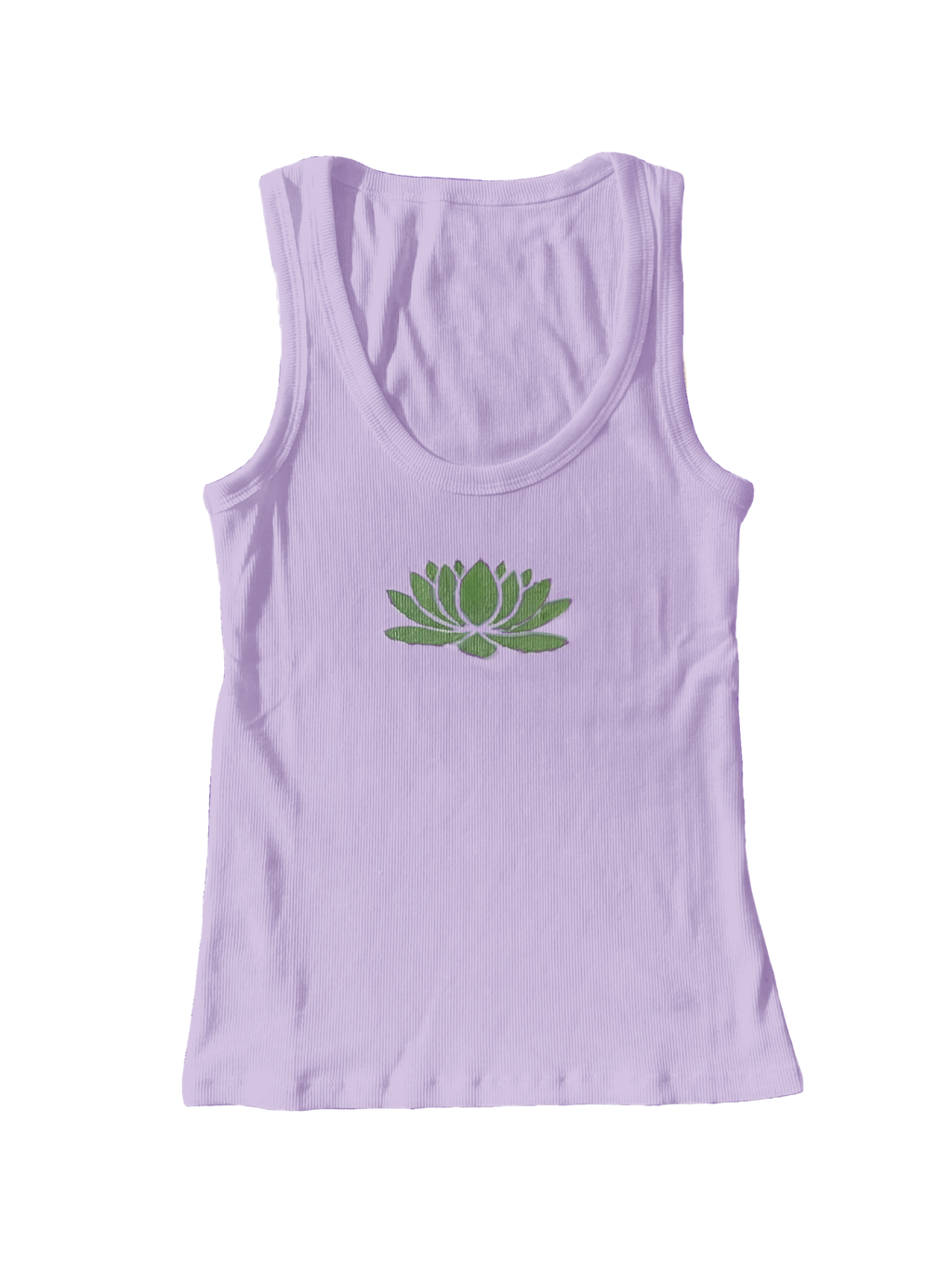 Lotus Bloom Rib Tank