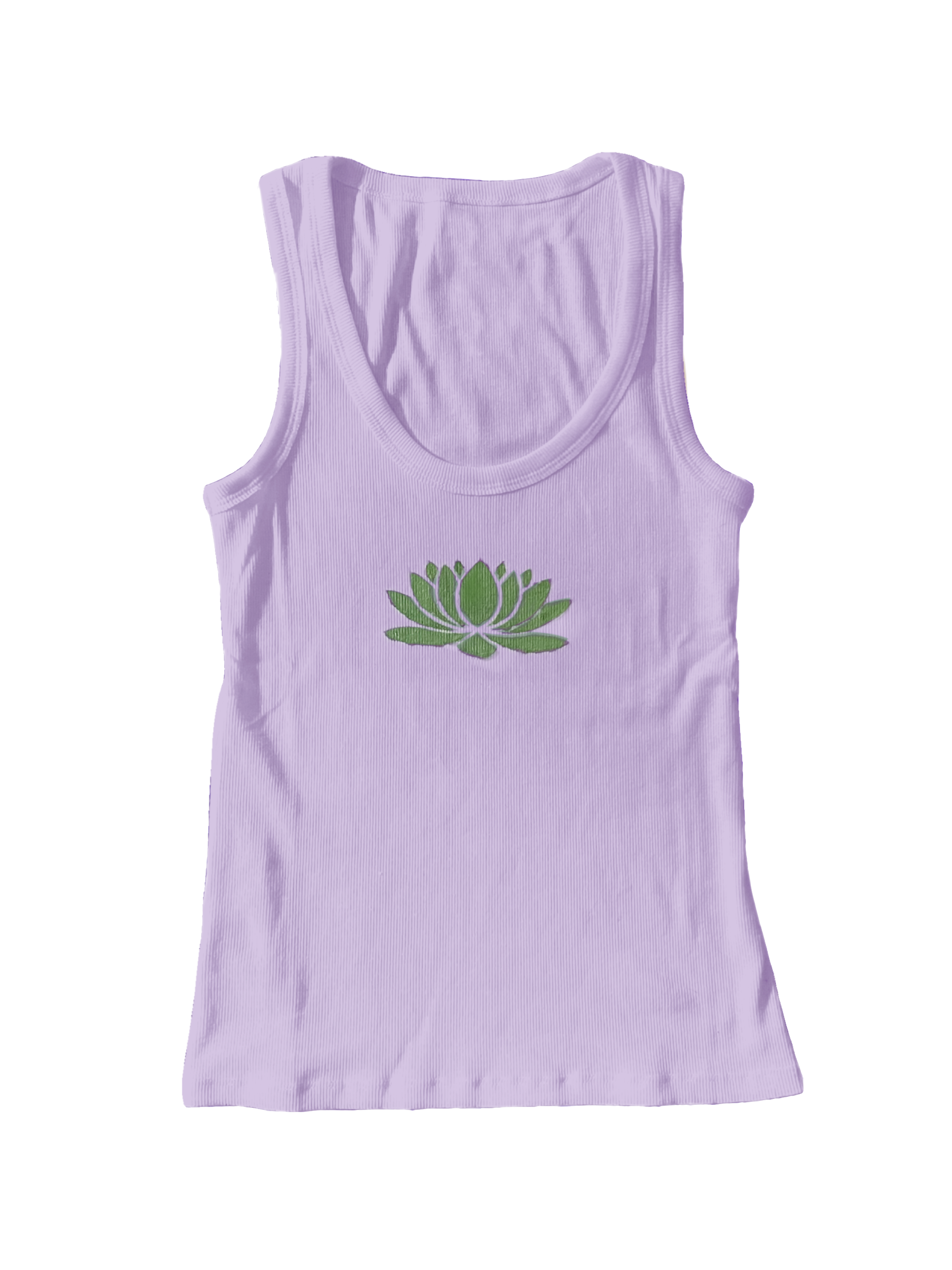 Lotus Bloom Rib Tank